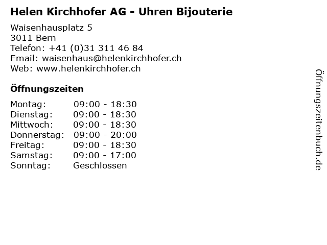 Helen Kirchhofer Uhren, Schmuck und Accessoires für Damen Helen Kirchhofer Uhren, Schmuck und Accessoires für Damen
